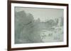 A Quarry for Mill-Stones in Derbyshire-John Constable-Framed Giclee Print