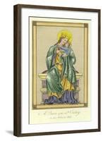 A Queen of the 13th Century in Her Habit of State-null-Framed Giclee Print