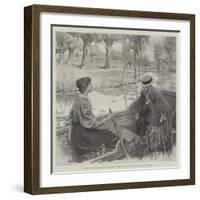 A Question of Conscience-Arthur Herbert Buckland-Framed Giclee Print