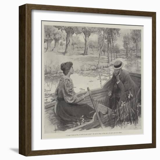 A Question of Conscience-Arthur Herbert Buckland-Framed Giclee Print