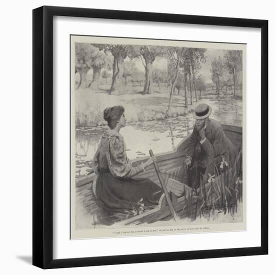 A Question of Conscience-Arthur Herbert Buckland-Framed Giclee Print