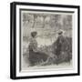 A Question of Conscience-Arthur Herbert Buckland-Framed Giclee Print