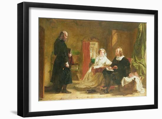 A Question of Faith, 1863-William Powell Frith-Framed Giclee Print