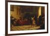 A Question of Propriety, 1875-Edwin Longsden Long-Framed Giclee Print