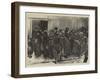 A Queue in Paris-William Small-Framed Giclee Print