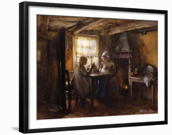 A Quiet Afternoon-Bernardus Johannes Blommers or Bloomers-Framed Giclee Print