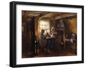 A Quiet Afternoon-Bernardus Johannes Blommers or Bloomers-Framed Giclee Print