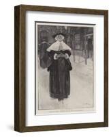 A Quiet Conscience-Edwin Austin Abbey-Framed Giclee Print