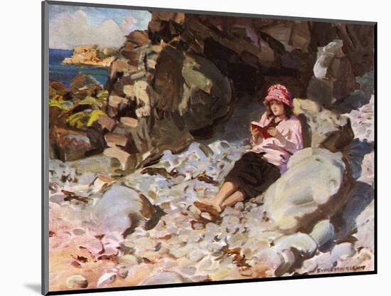 A Quiet Corner on Sark-null-Mounted Art Print