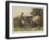 A Quiet Corner-null-Framed Giclee Print