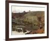 A quiet day on Darebin Creek-Tom Roberts-Framed Premium Giclee Print