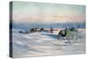 A Quiet Evening on the Barrier, from 'The Heart of the Antarctic' by Ernest H. Shackleton-null-Stretched Canvas