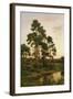 A Quiet Evening, Surrey Pines, 1916-Benjamin Williams Leader-Framed Giclee Print