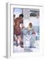 A Quiet Greeting-Sir Lawrence Alma-Tadema-Framed Art Print