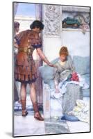 A Quiet Greeting-Sir Lawrence Alma-Tadema-Mounted Art Print