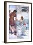 A Quiet Greeting-Sir Lawrence Alma-Tadema-Framed Art Print