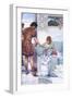 A Quiet Greeting-Sir Lawrence Alma-Tadema-Framed Art Print