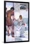 A Quiet Greeting-Sir Lawrence Alma-Tadema-Framed Art Print