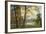 A Quiet Lake-Albert Bierstadt-Framed Giclee Print