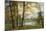 A Quiet Lake-Albert Bierstadt-Mounted Giclee Print