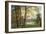 A Quiet Lake-Albert Bierstadt-Framed Giclee Print