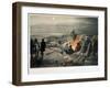 A Quiet Night in the Batteries, 1855-William Simpson-Framed Giclee Print