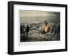 A Quiet Night in the Batteries, 1855-William Simpson-Framed Giclee Print