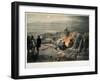 A Quiet Night in the Batteries, 1855-William Simpson-Framed Giclee Print