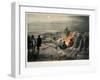 A Quiet Night in the Batteries, 1855-William Simpson-Framed Giclee Print