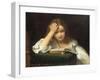 A Quiet Read, 1863-William Dobson-Framed Giclee Print