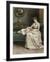 A Quiet Read-George Goodwin Kilburne-Framed Giclee Print