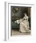 A Quiet Read-George Goodwin Kilburne-Framed Giclee Print