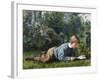 A Quiet Read-William Bromley-Framed Giclee Print