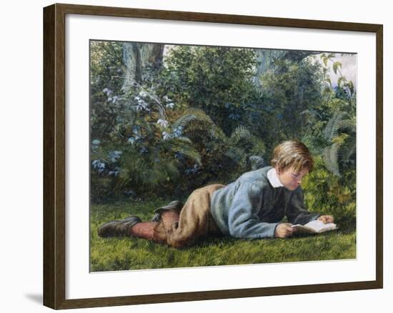 A Quiet Read-William Bromley-Framed Giclee Print