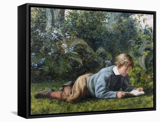 A Quiet Read-William Bromley-Framed Stretched Canvas