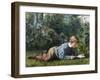 A Quiet Read-William Bromley-Framed Giclee Print