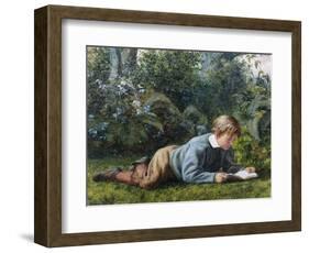 A Quiet Read-William Bromley-Framed Giclee Print