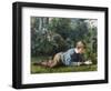 A Quiet Read-William Bromley-Framed Giclee Print