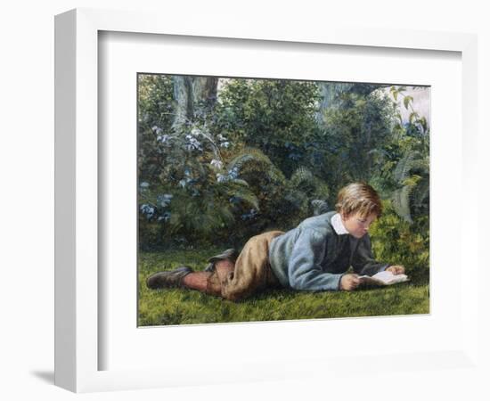 A Quiet Read-William Bromley-Framed Giclee Print