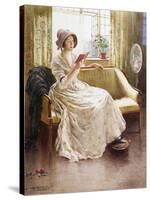 A Quiet Read-William Kay Blacklock-Stretched Canvas