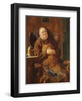 A Quiet Smoke, 1895-Eduard Von Grutzner-Framed Giclee Print