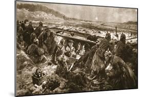 A 'Quiet Time' in the German Trenches-null-Mounted Giclee Print