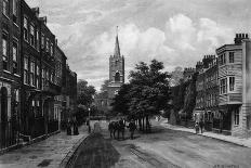 Hampstead Church Row-A.r. Quinton-Stretched Canvas