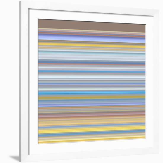 A R T Wave 25-Ricki Mountain-Framed Art Print