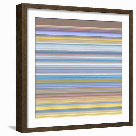 A R T Wave 25-Ricki Mountain-Framed Art Print