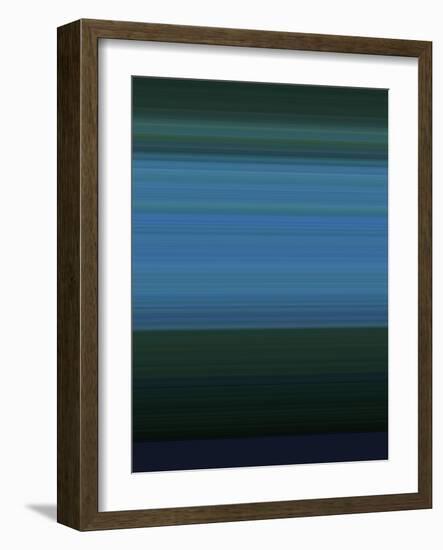 A R T Wave 57-Ricki Mountain-Framed Art Print