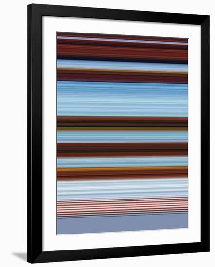 A R T Wave 82-Ricki Mountain-Framed Art Print