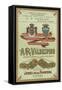 A. R. Valdespino Sherry Label-null-Framed Stretched Canvas