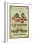 A. R. Valdespino Sherry Label-null-Framed Art Print