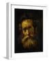 A Rabbi-Rembrandt van Rijn-Framed Giclee Print